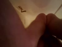 Brother fucks Sister up against door